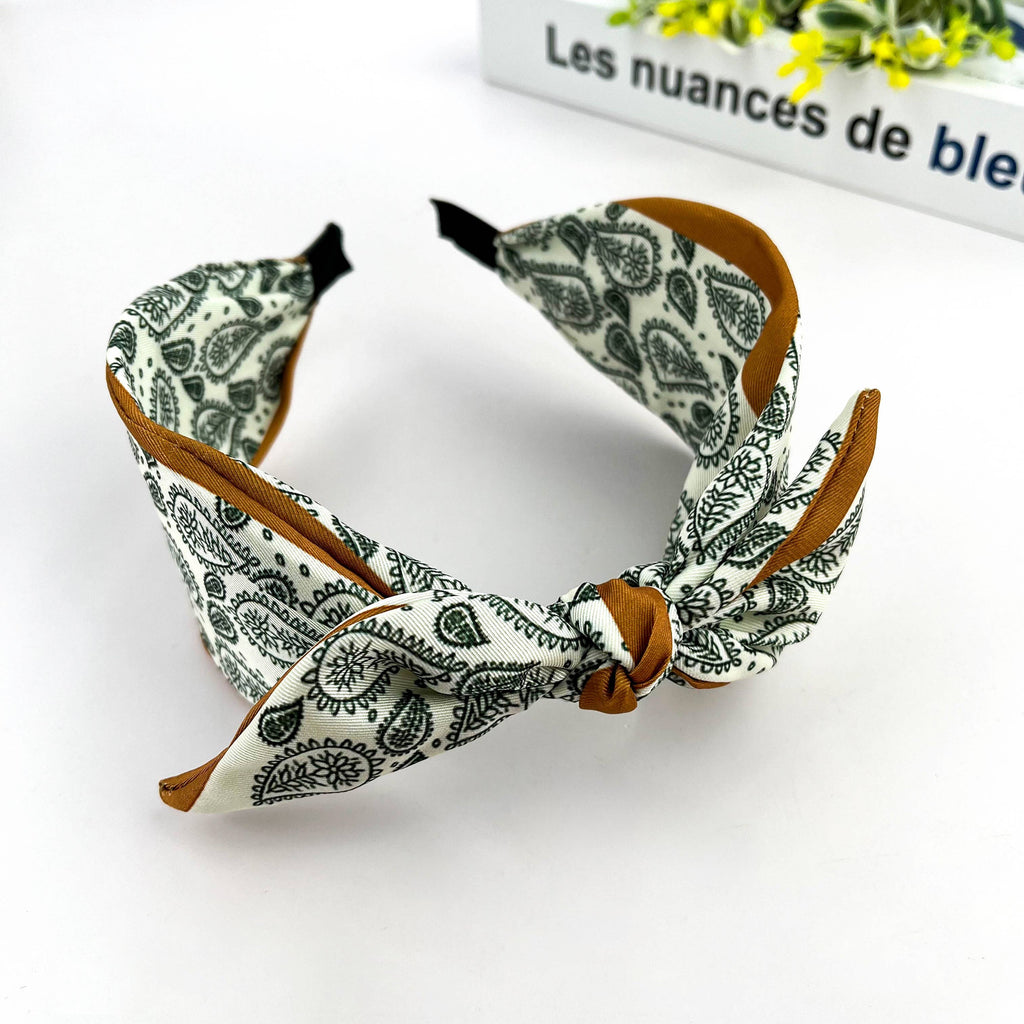Floral Bow Headband