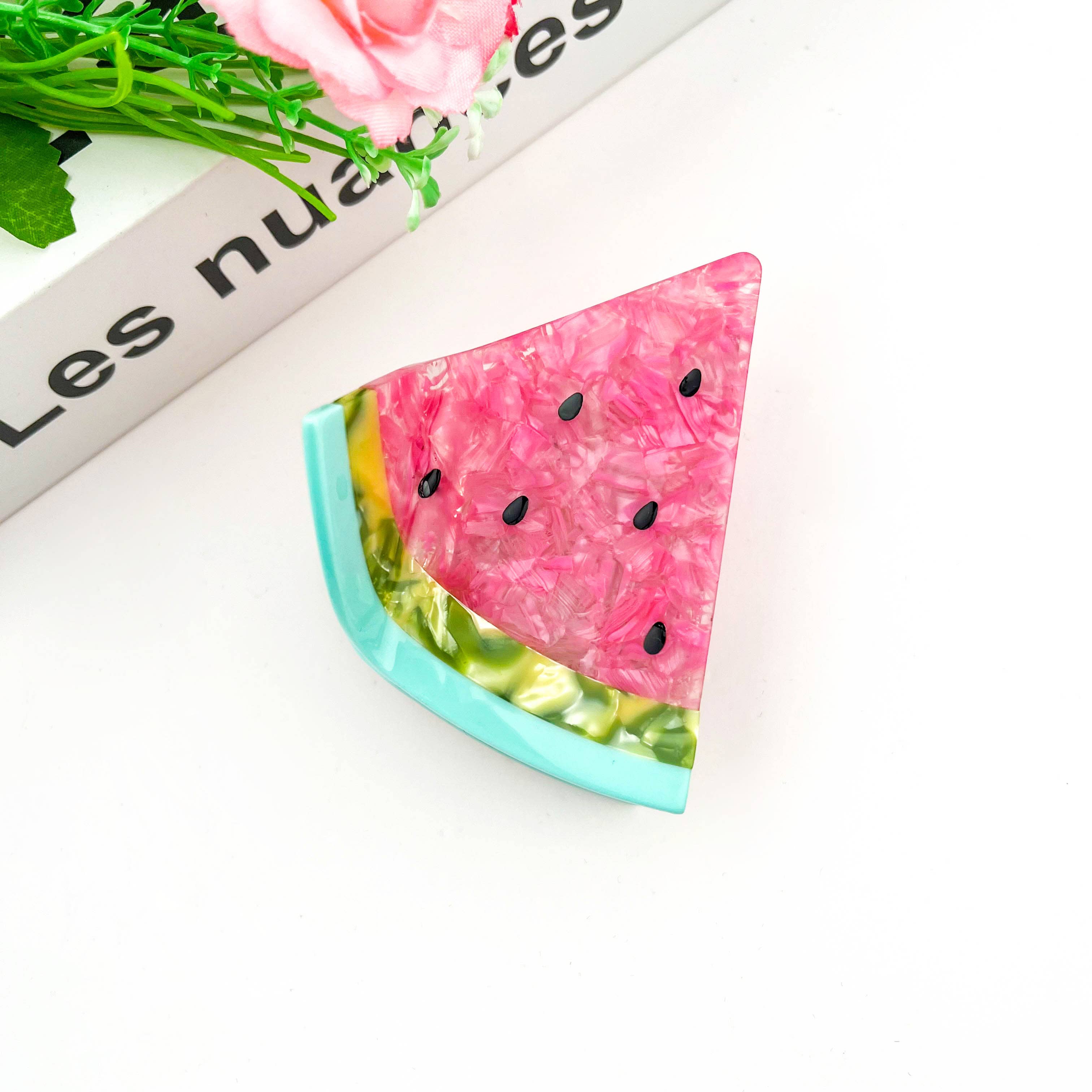Watermelon Claw Clip
