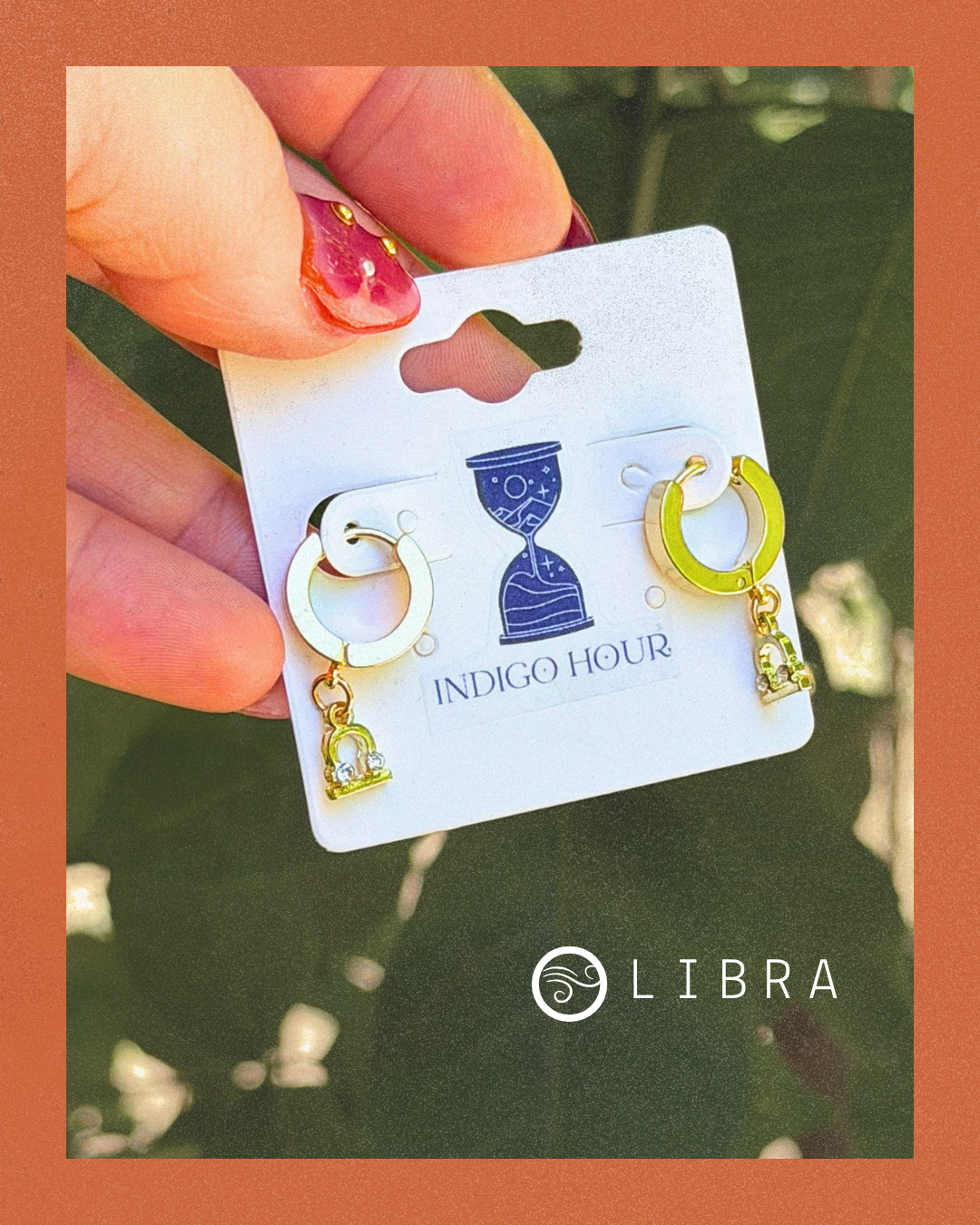 Golden Zodiac Hoops