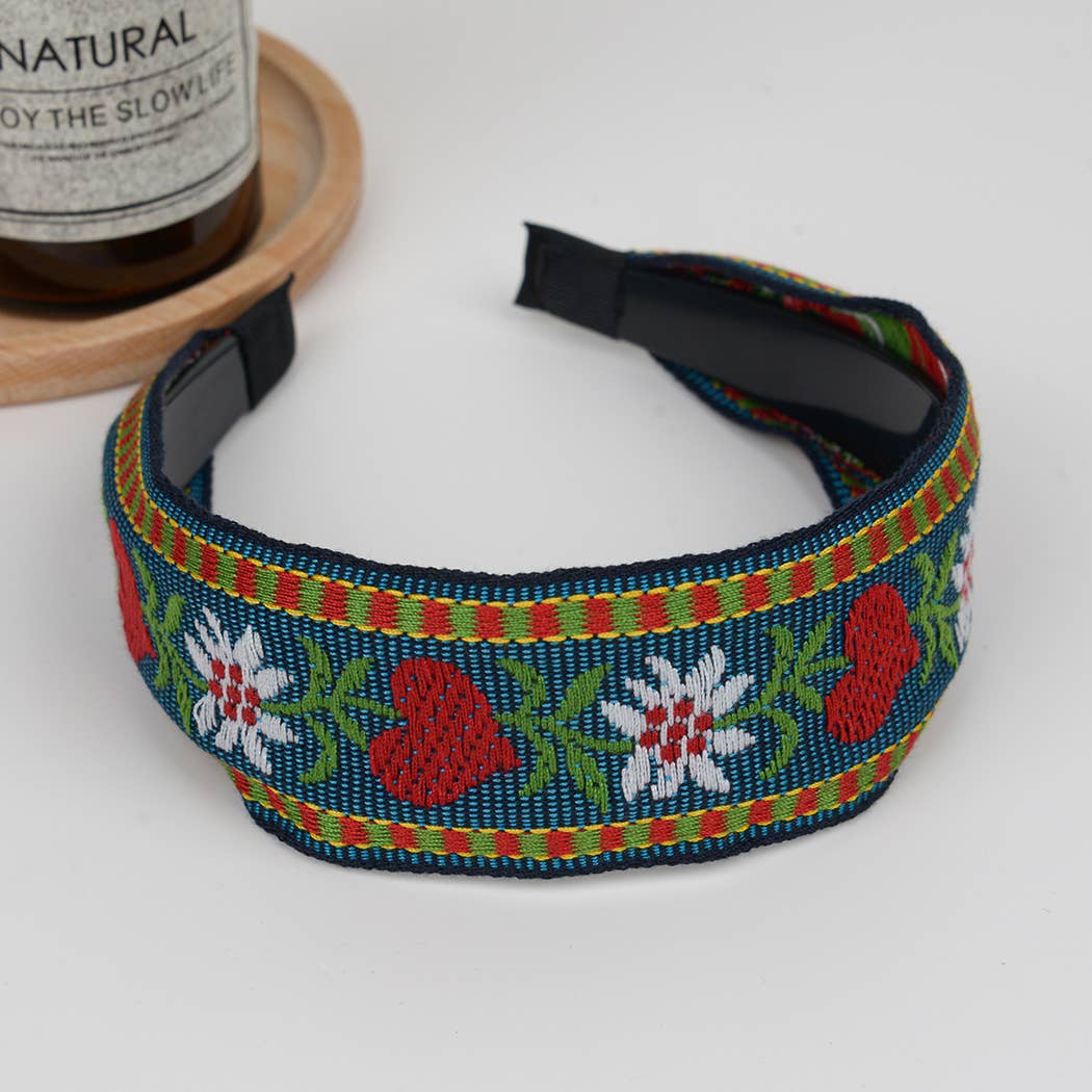 Chelsea Embroidered Headband