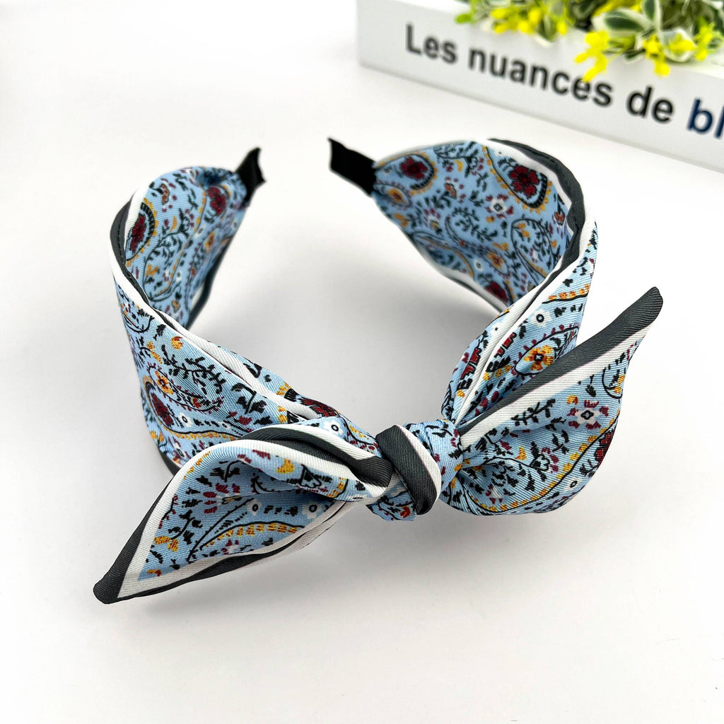 Floral Bow Headband