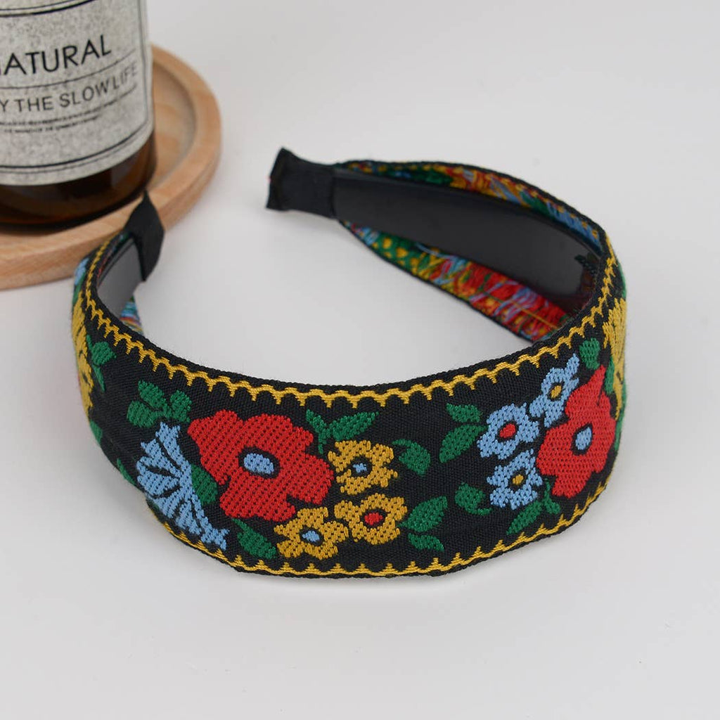 Chelsea Embroidered Headband
