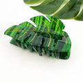 Monstera Hair Claw Clip