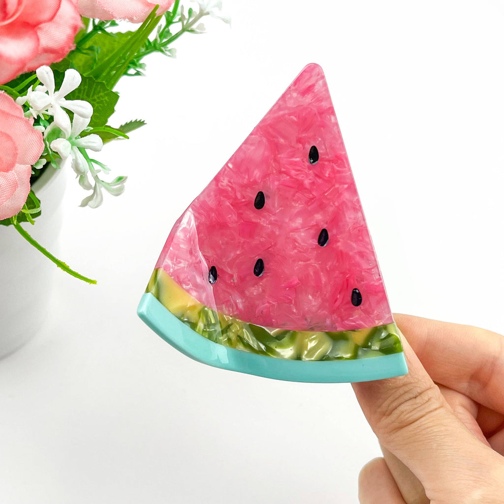 Watermelon Claw Clip