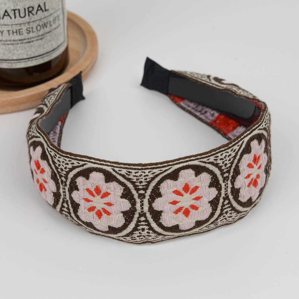 Chelsea Embroidered Headband