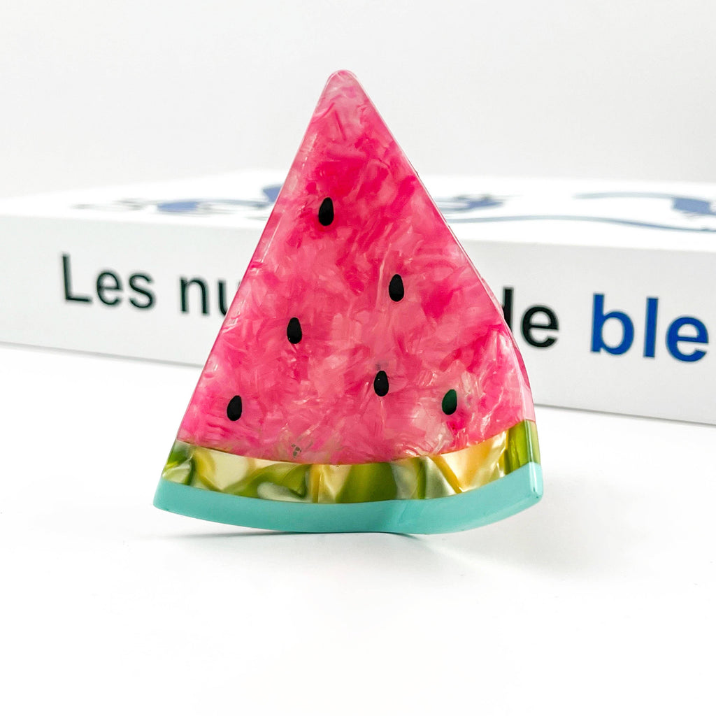 Watermelon Claw Clip