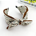 Floral Bow Headband