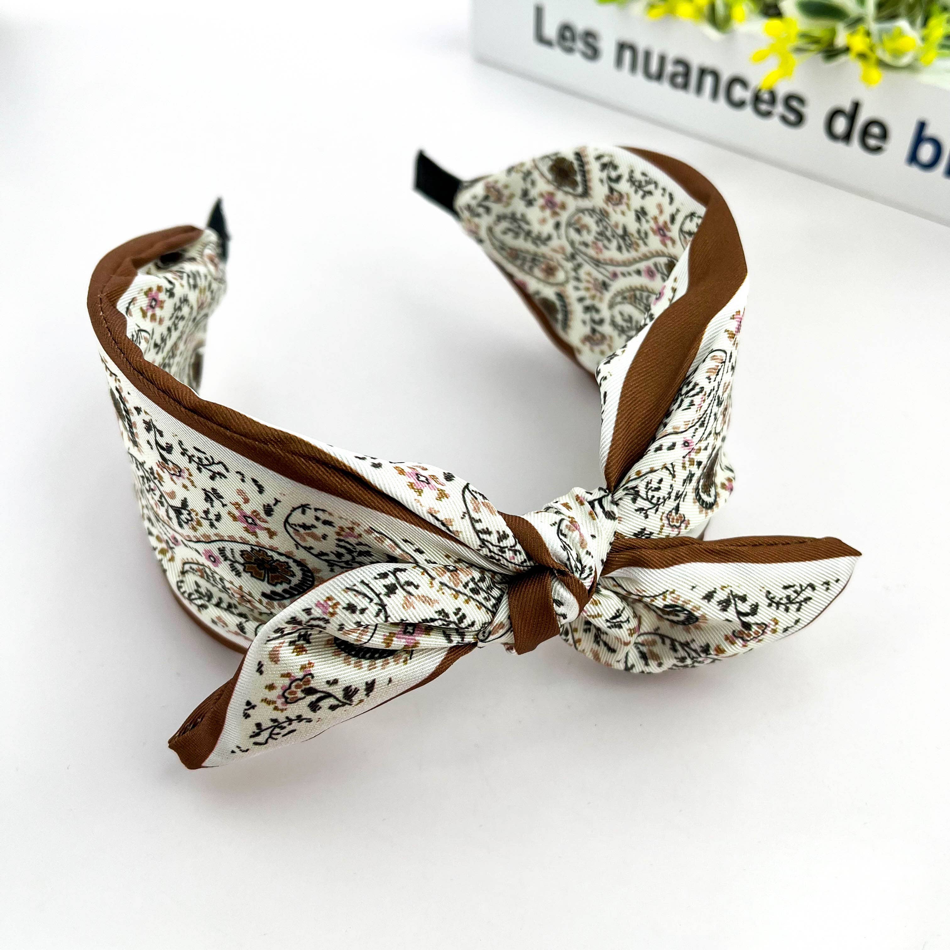 Floral Bow Headband