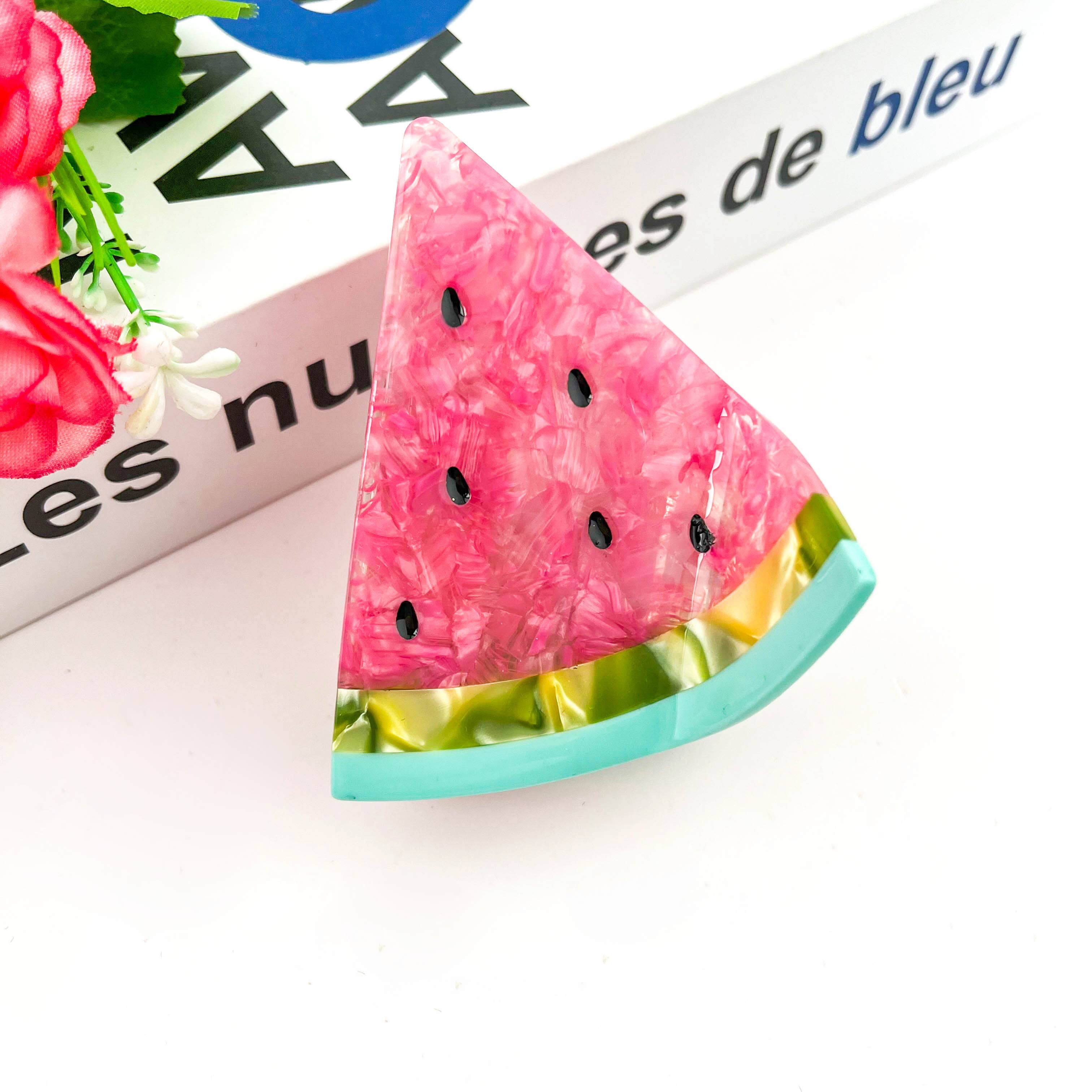 Watermelon Claw Clip