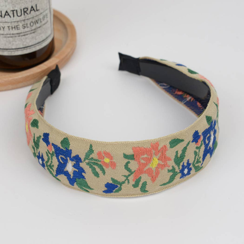 Chelsea Embroidered Headband
