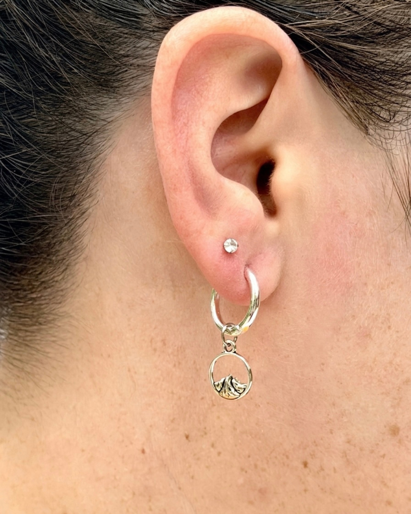 Silver Hiker's Dream Hoops
