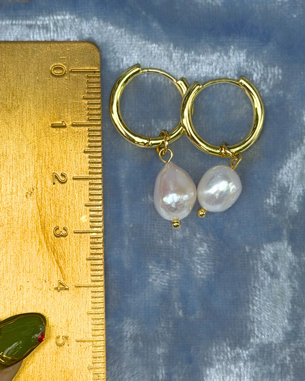 Genuine White Pearl - Gold
