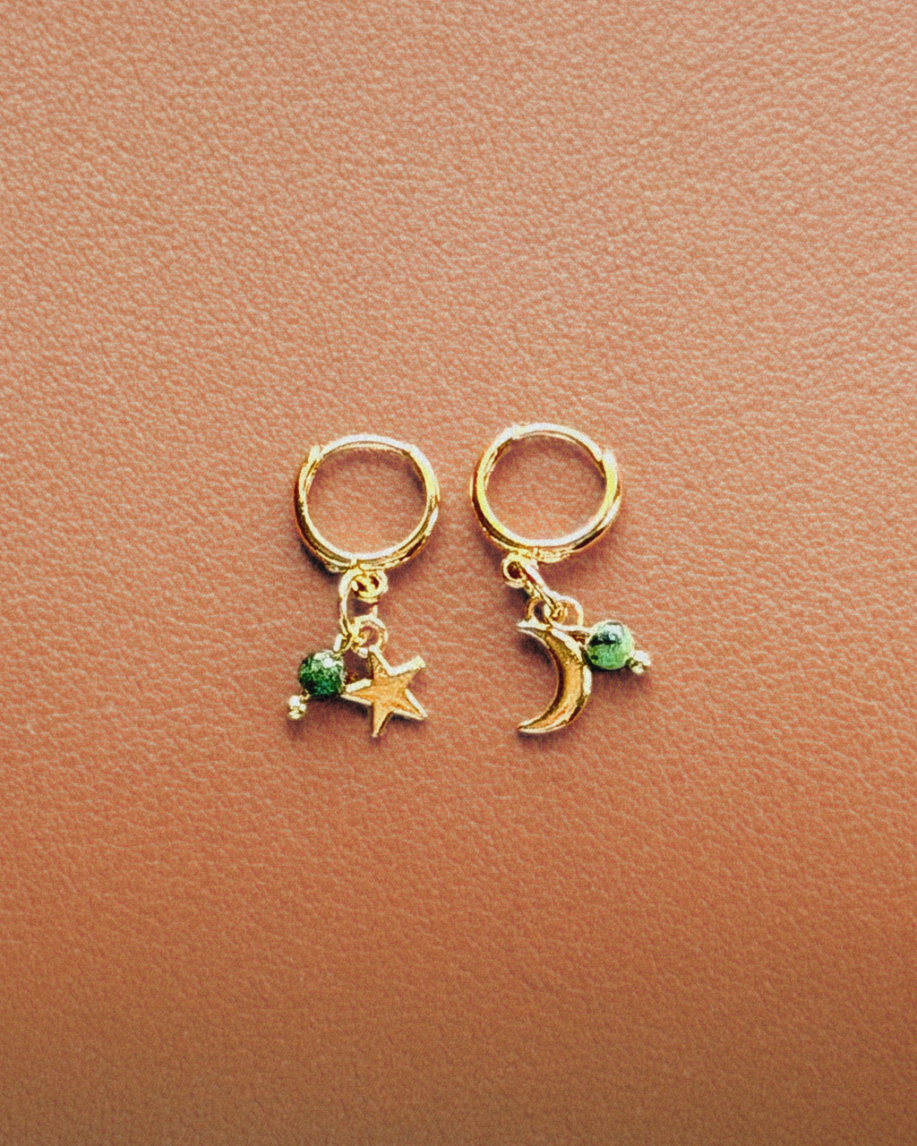 Dreamer Gold Plated Brass Hoops